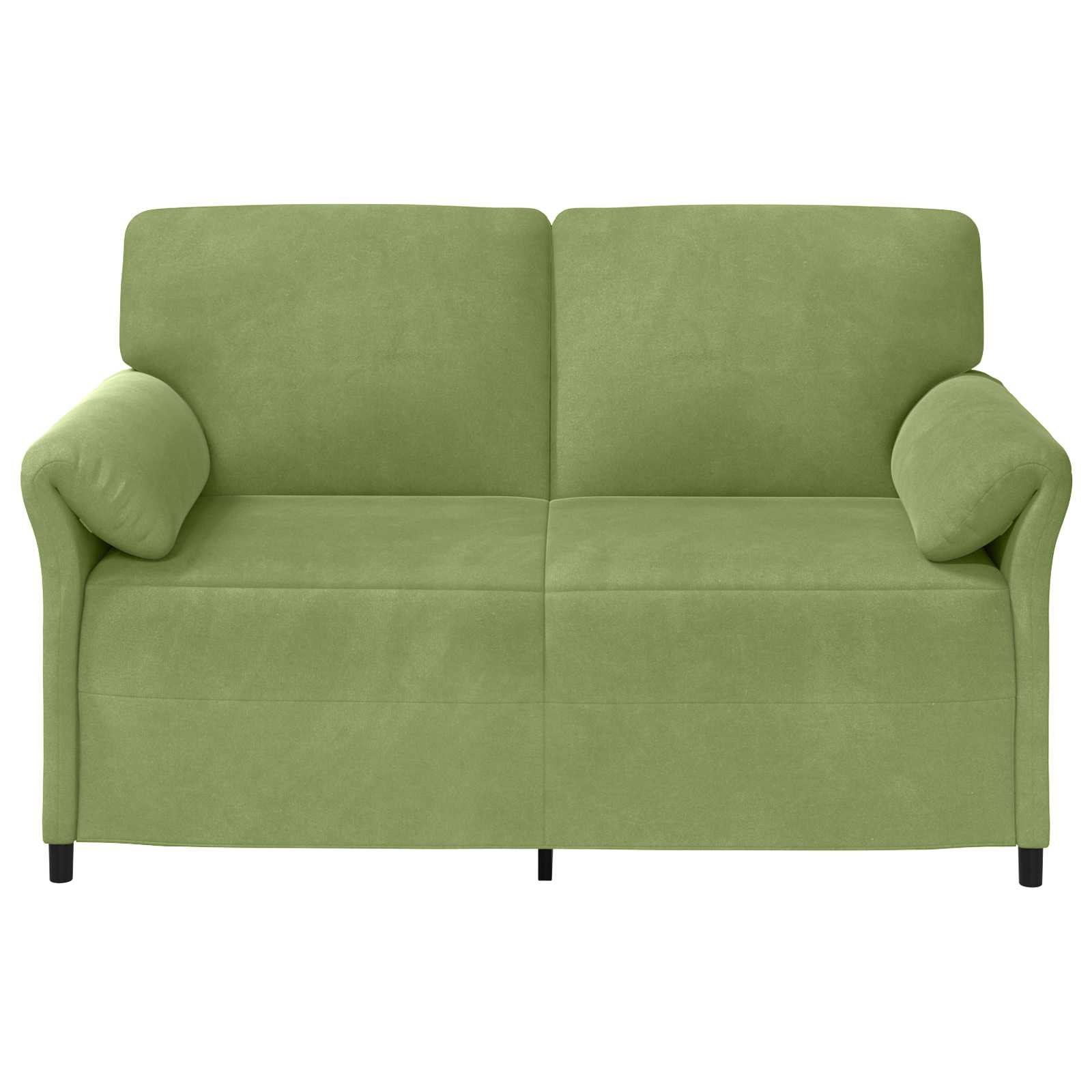 vidaXL Kavč za 2 osebi Svetlo zelena 158 x 83 x 95 cm Žamet - slika 3