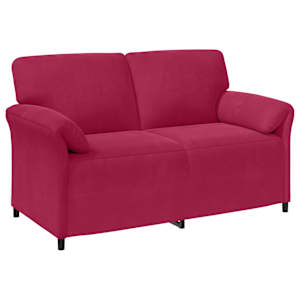 vidaXL 2-kohaline diivan Veinpunane 158 x 83 x 95 cm Samet