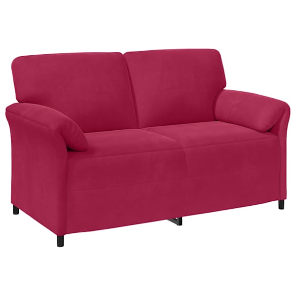 vidaXL 2-kohaline diivan Veinpunane 158 x 83 x 95 cm Samet
