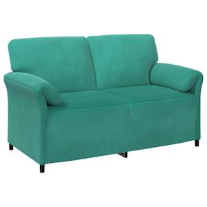 vidaXL 2-kohaline diivan T&uuml;rkiis 158 x 83 x 95 cm Samet