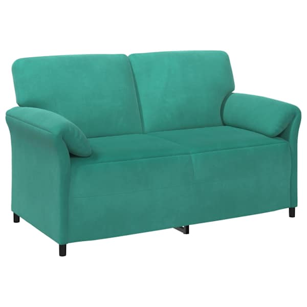 vidaXL 2-kohaline diivan T&uuml;rkiis 158 x 83 x 95 cm Samet