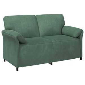vidaXL 2-kohaline diivan Mere Roheline 158 x 83 x 95 cm Samet