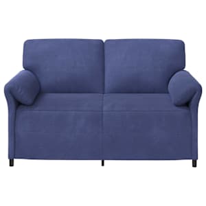 Sofa pro dvě osoby Policová modrá 158 x 83 x 95 cm Samet - obrázek 3
