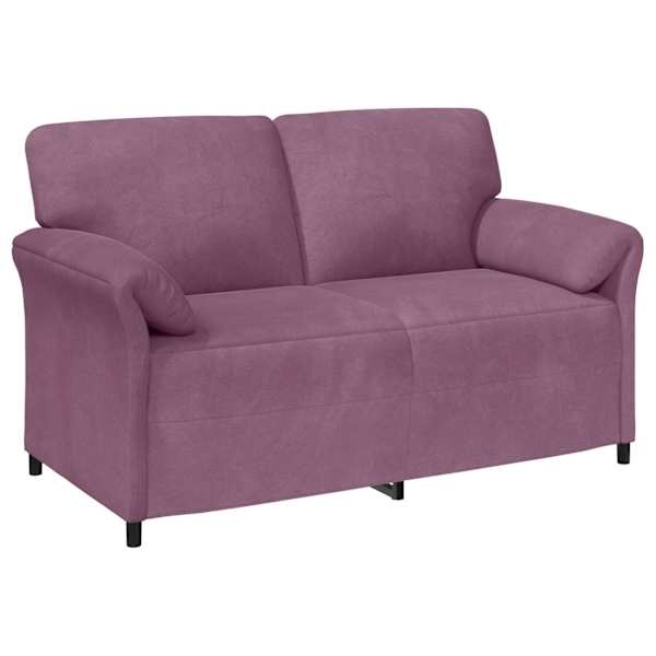 vidaXL 2-kohaline diivan Lilla 158 x 83 x 95 cm Samet