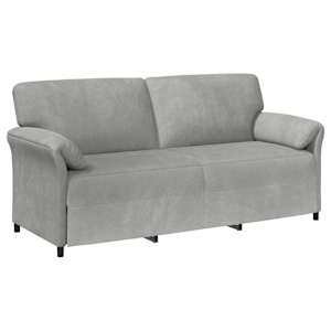vidaXL 3-kohaline diivan Helehall 198 x 83 x 95 cm Samet