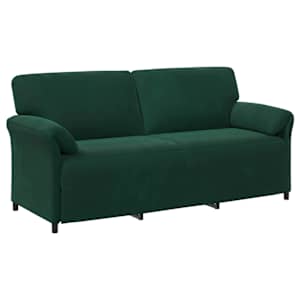 vidaXL 3-kohaline diivan Tumeroheline 198 x 83 x 95 cm Samet