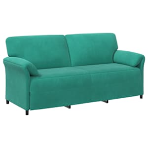 vidaXL 3-kohaline diivan T&uuml;rkiis 198 x 83 x 95 cm Samet