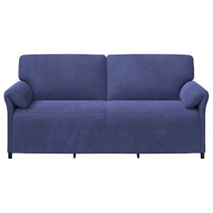 3-místné sofa Policová modrá 198 x 83 x 95 cm Samet - obrázek 3