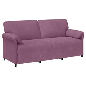 vidaXL 3-kohaline diivan Lilla 198 x 83 x 95 cm Samet