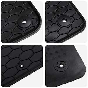 Autokoberec 4 pcs Černá Guma - obrázek 6