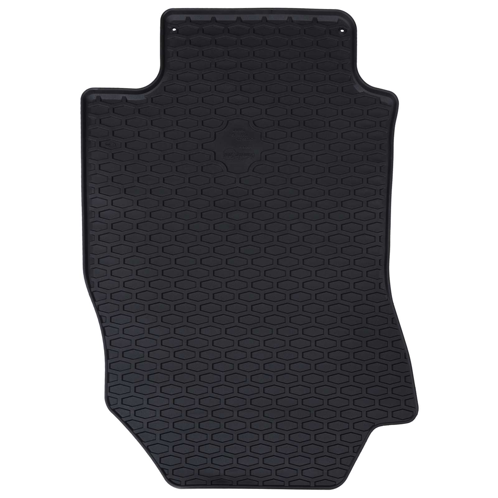 Thumbnail - vidaXL Autofußmatte 4 pcs Schwarz Gummi