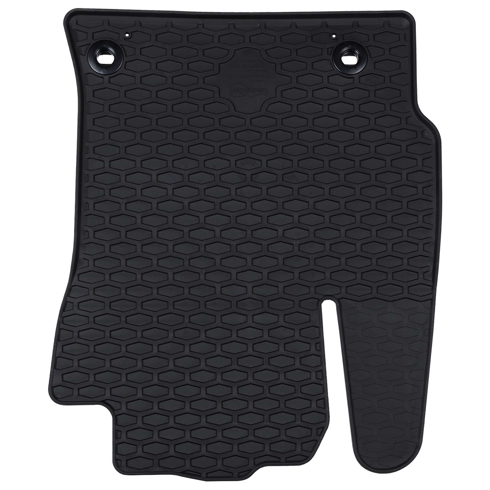 Thumbnail - vidaXL Autofußmatte 4 pcs Schwarz Gummi