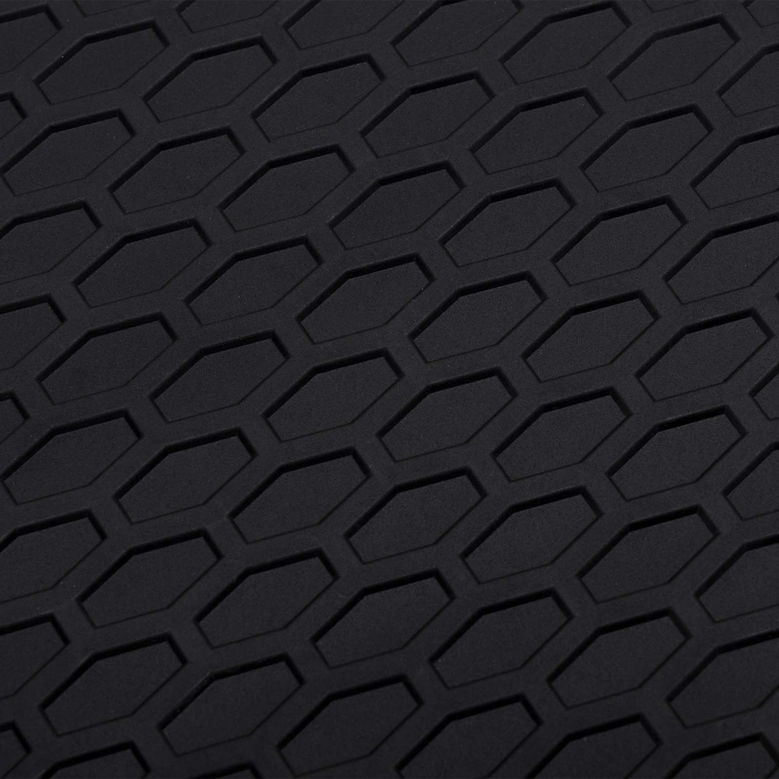 Avto preproga 3 pcs Črna VW T5 , T6 , za MULTIVAN Guma - slika 6