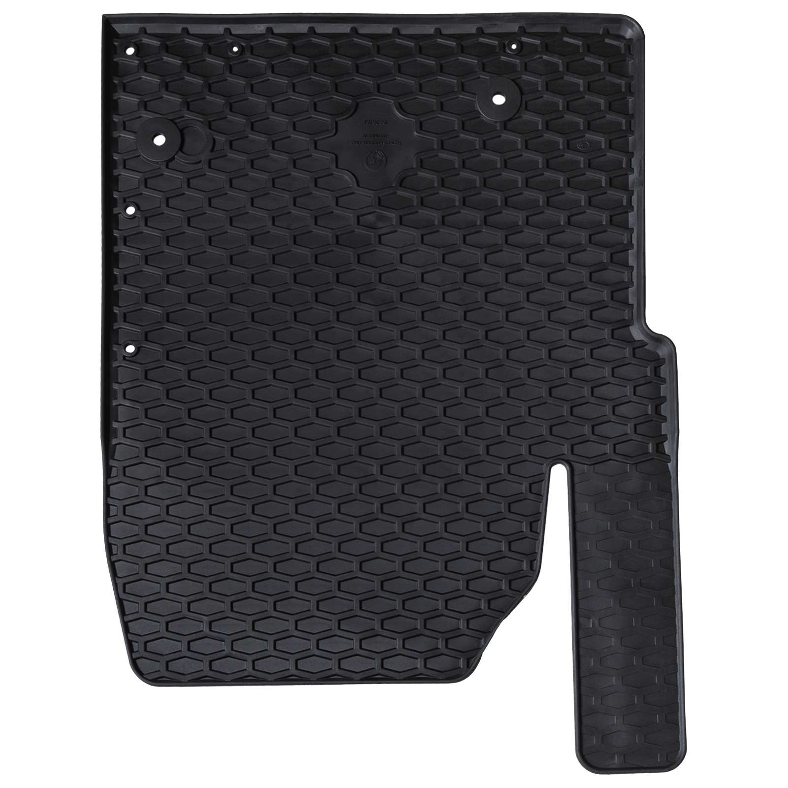 Thumbnail - vidaXL Autofußmatte 3 pcs Schwarz Geeignet für TRANSIT CUSTOM 2023-