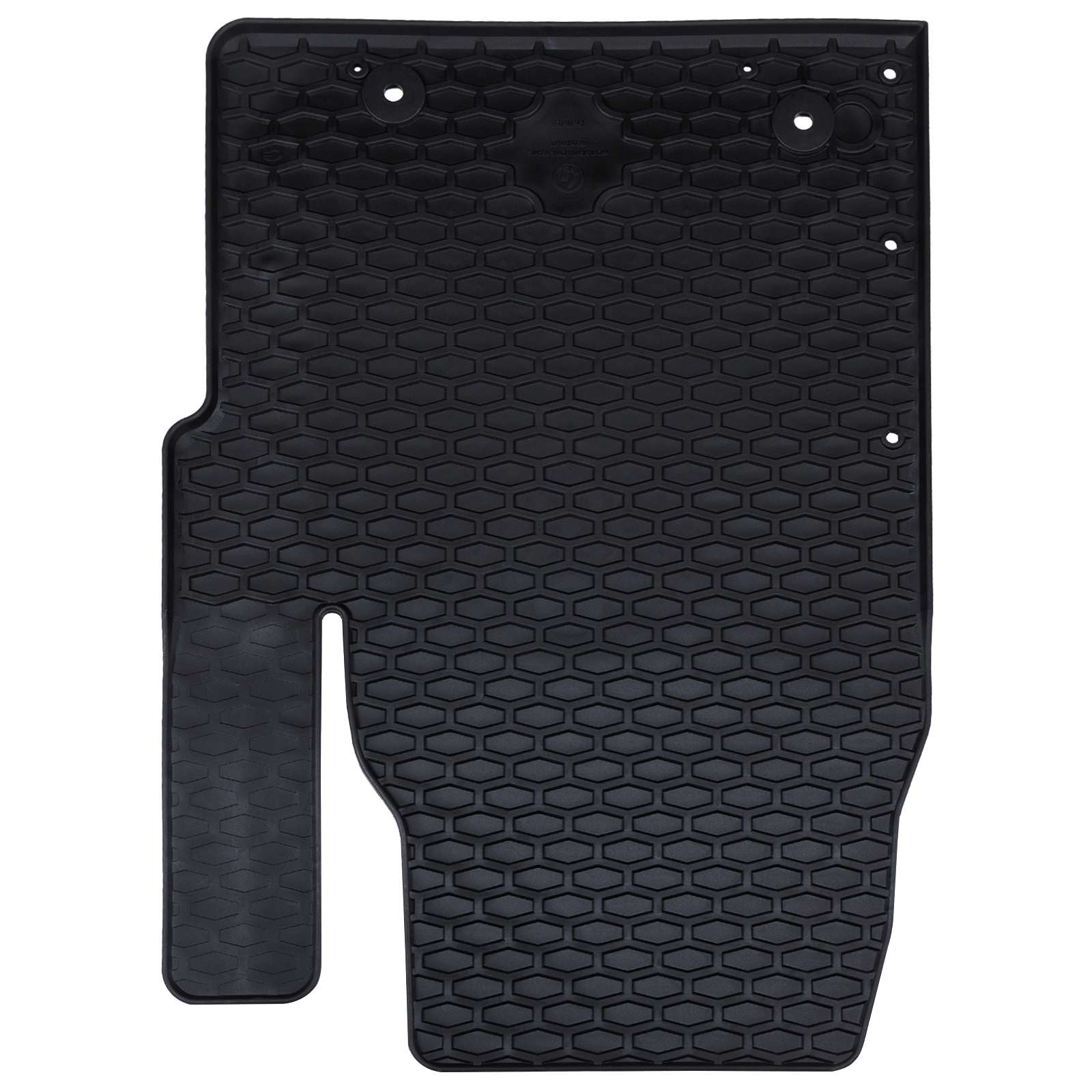 Thumbnail - vidaXL Autofußmatte 3 pcs Schwarz Geeignet für TRANSIT CUSTOM 2023-