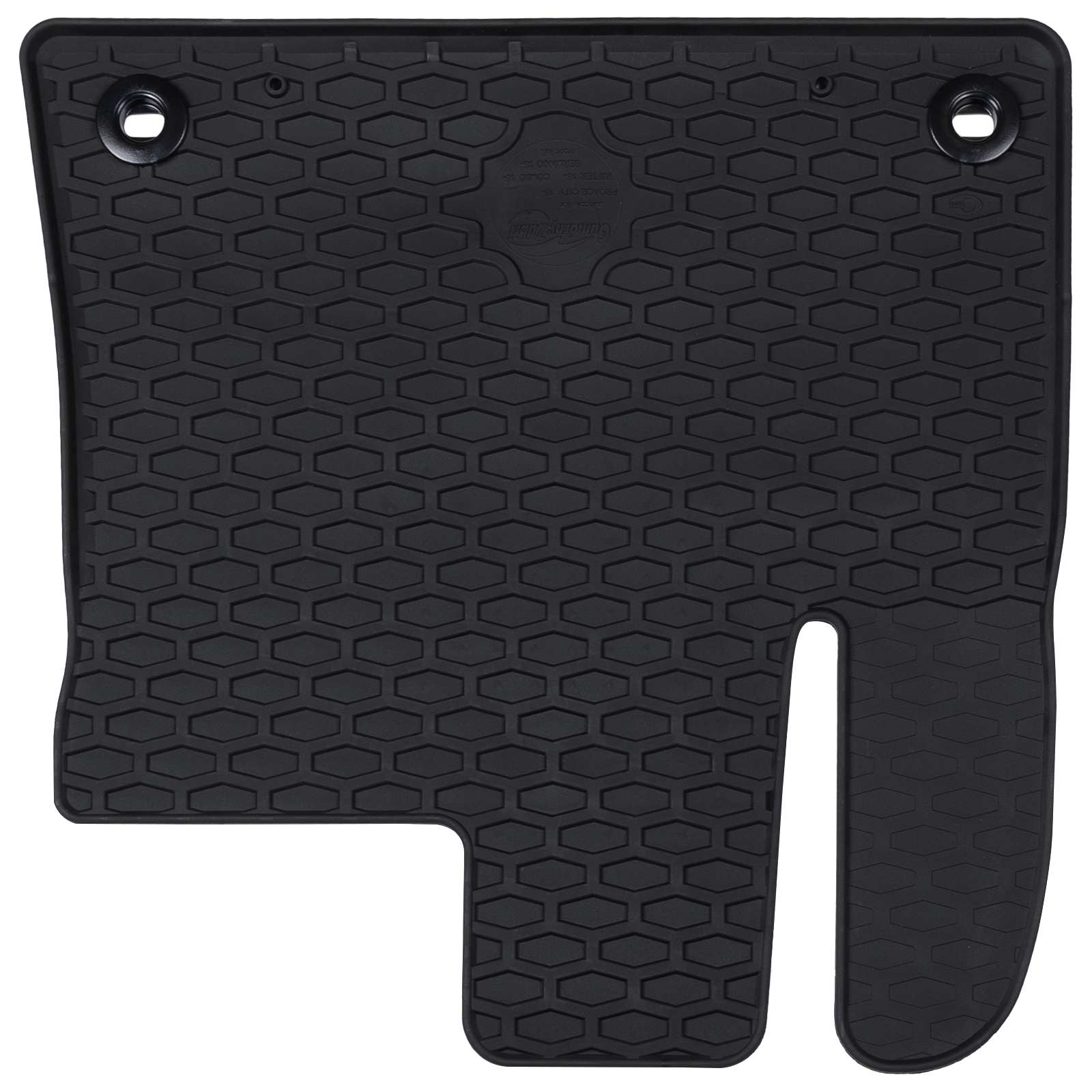 Thumbnail - vidaXL Autofußmatte 4 pcs Schwarz Gummi