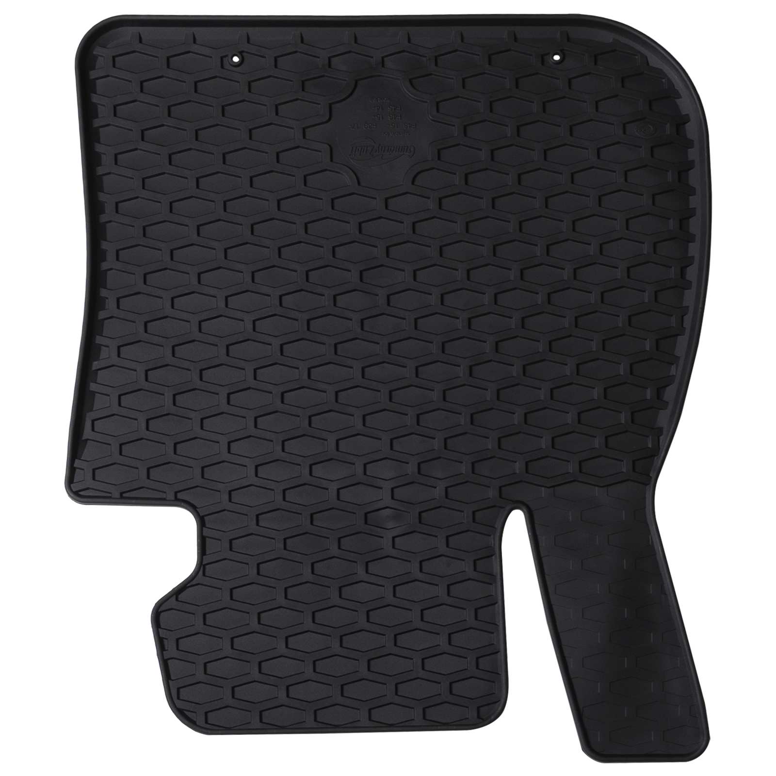 Avto preproga 4 pcs Črna prikladno za BMW 1er 2017- Guma - slika 3