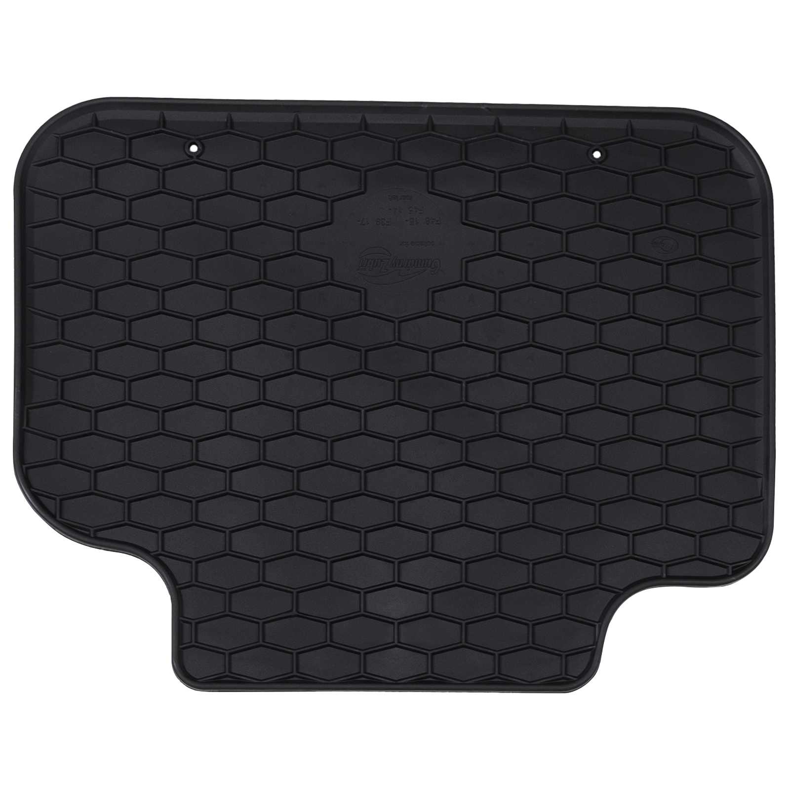 Avto preproga 4 pcs Črna prikladno za BMW 1er 2017- Guma - slika 5