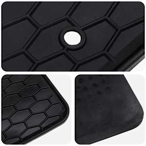 Autokoberec 3 pcs Černá Guma - obrázek 5
