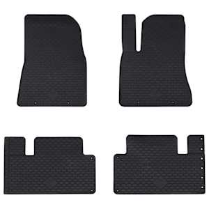 Avto preproga 4 pcs Črna primeren za Tesla MODEL 3 2017- 4D Aft