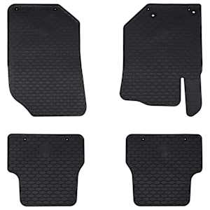 Avto preproga 4 pcs Črna primeren za DS3 2019- Guma