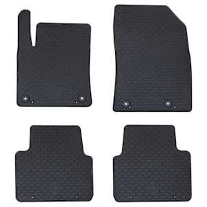 Avto preproga 4 pcs Črna primeren za CITROEN C3 AIRCROSS 2017-