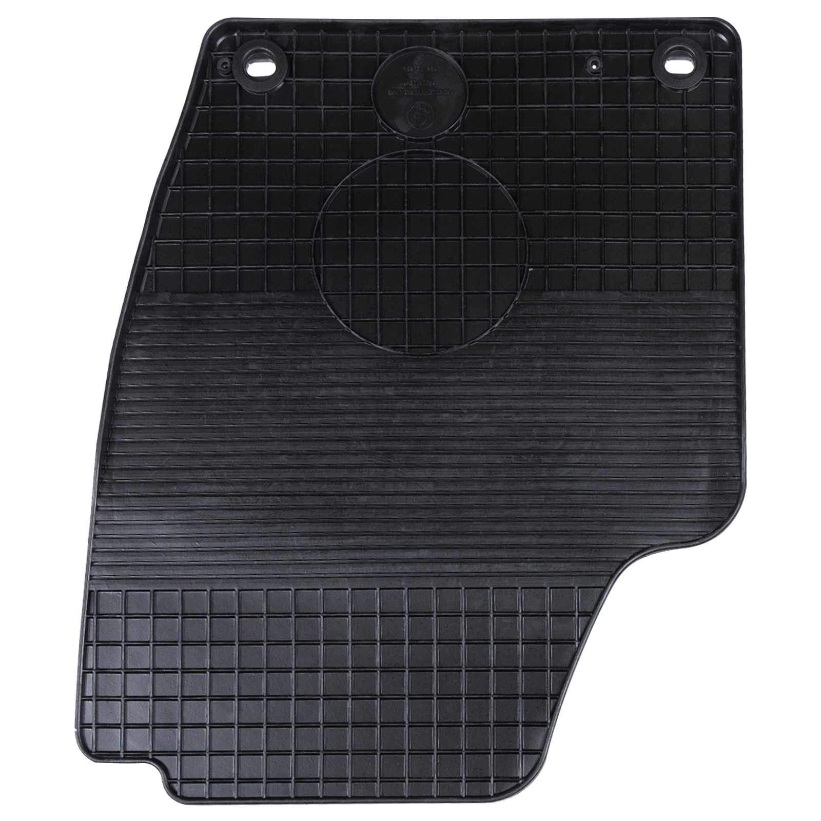 Avto preproga 4 pcs Črna primeren za VW POLO 10 / 01-09 NS Guma - slika 2