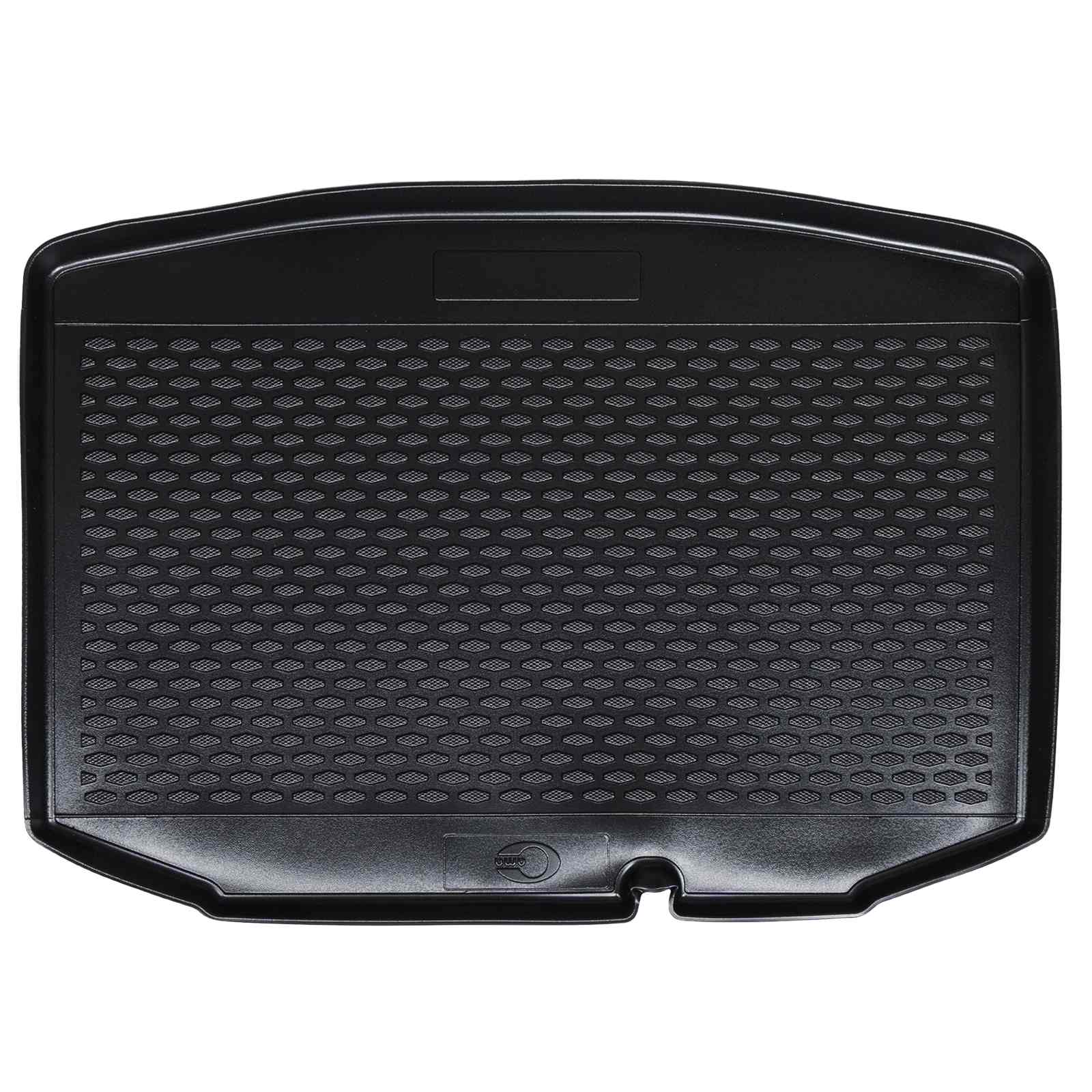 vidaXL Kofferraummatte Schwarz geeignet für ŠKODA FABIA II HB TPE