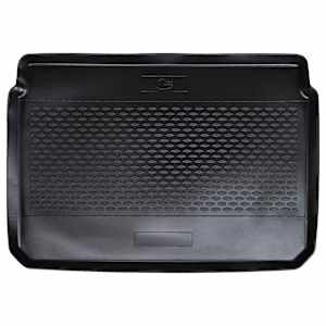 Preproga za prtljažnik Črna primeren za Peugeot 2008 2019- Guma