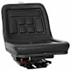 vidaXL Traktoriseat, millel on rippumine Must 39,5 x 52 x 43 cm