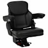 vidaXL Traktoriseat, millel on rippumine Must 60 x 58 x 72 cm
