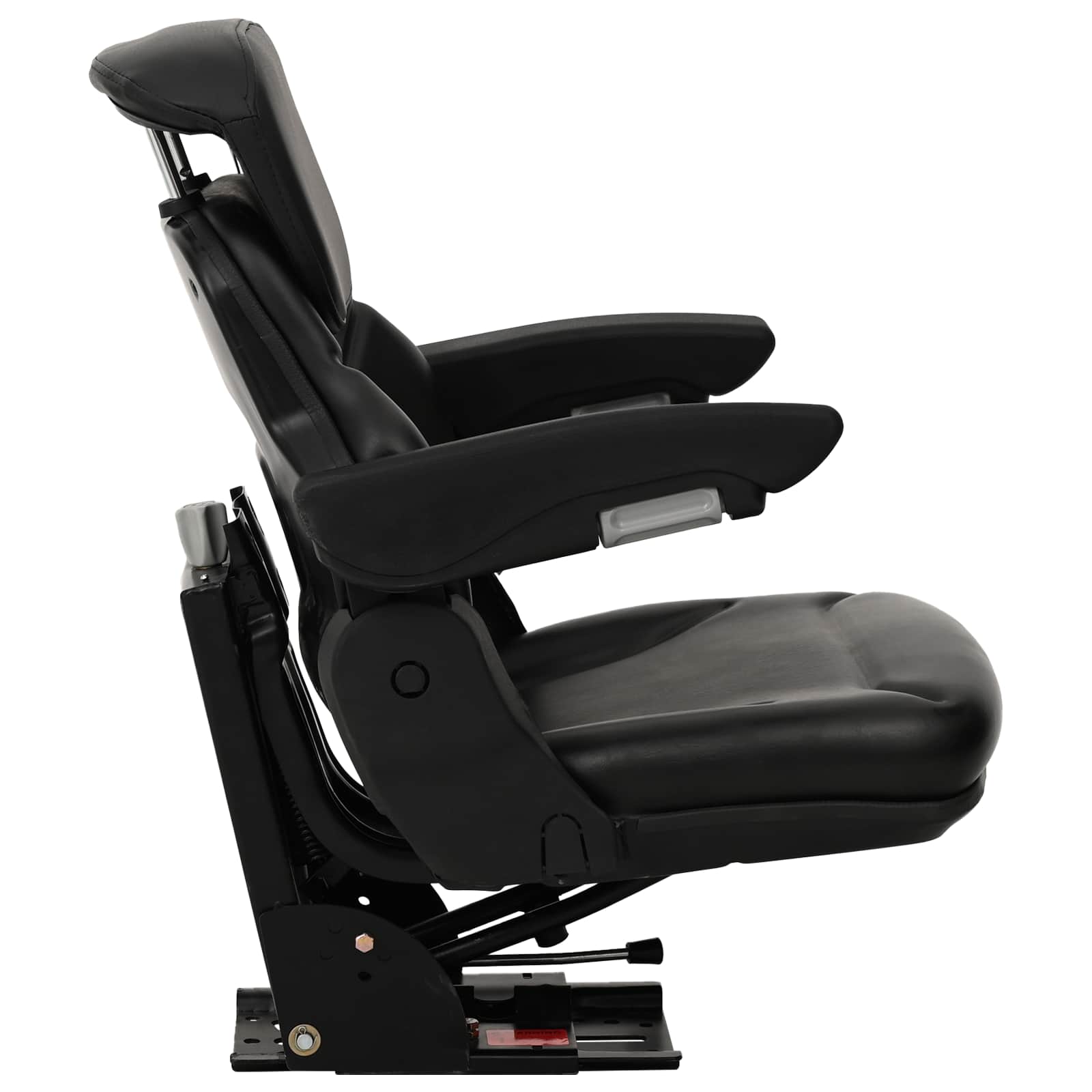 Tractorstoel met ophangingsysteem Zwart 60 x 58 x 72 cm image 5