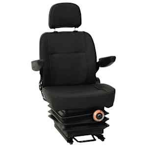 vidaXL Traktoriseat, millel on rippumine Must 56 x 57 x 87 cm