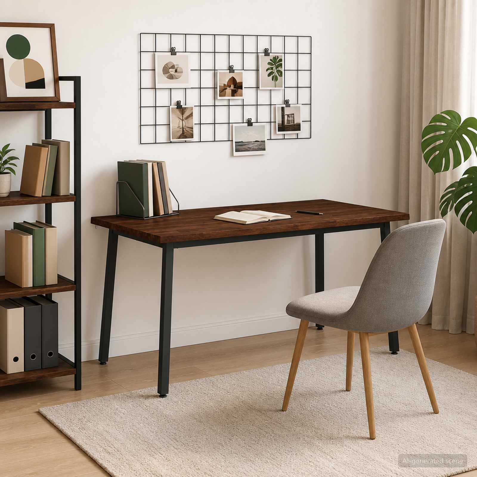 vidaXL Live Edge Matbord 160 x 70 x 75 cm Massivt Akaciaträ Mörkbrun