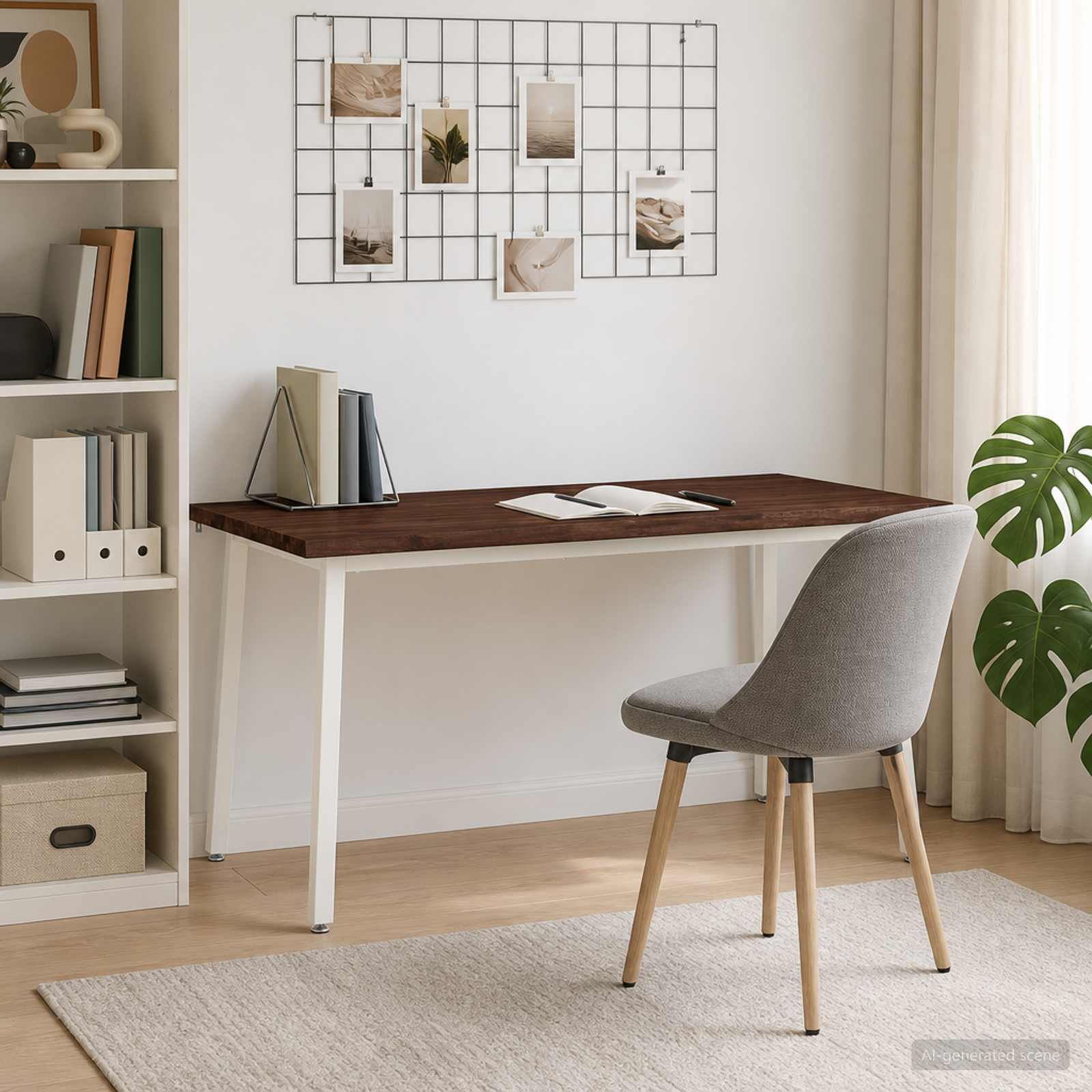 Live Edge Eettafel 160 x 90 x 75 cm Massief Acaciahout image 3