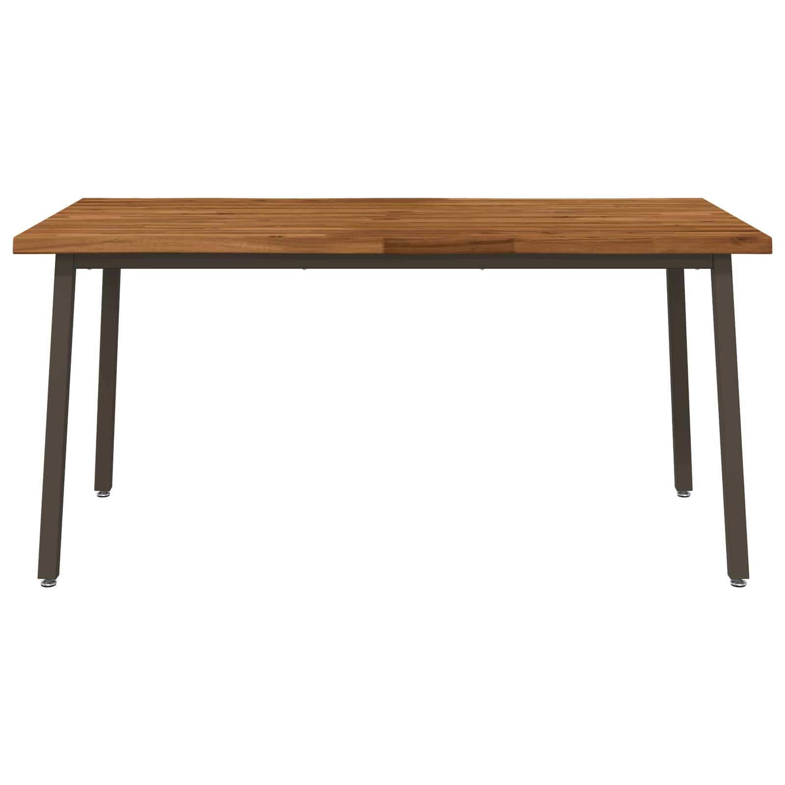 Live Edge Eettafel 140 x 90 x 75 cm Massief Acaciahout Naturel image 2