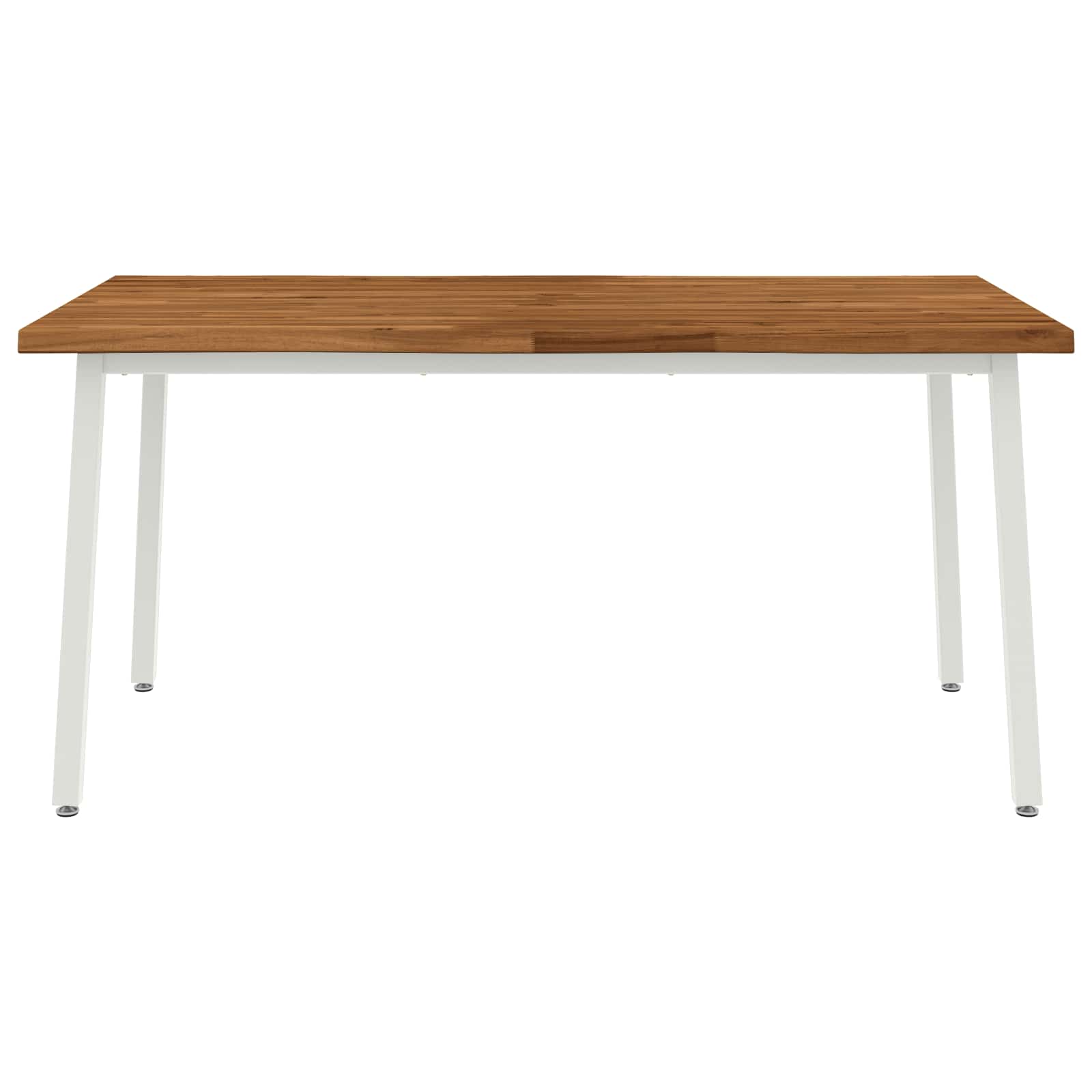 Live Edge Eettafel 140 x 90 x 75 cm Massief Acaciahout Naturel image 2