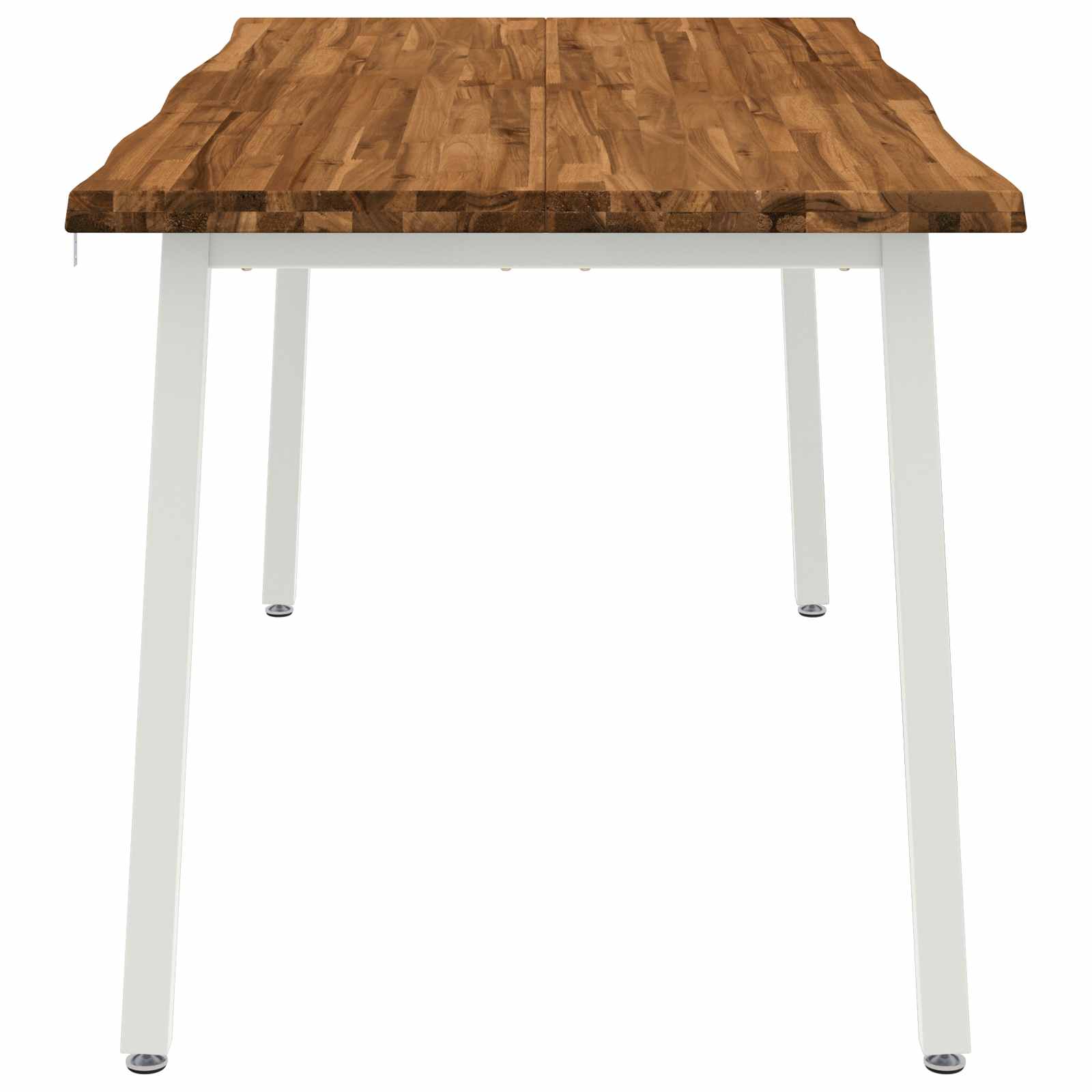 Live Edge Eettafel 140 x 90 x 75 cm Massief Acaciahout Naturel image 3
