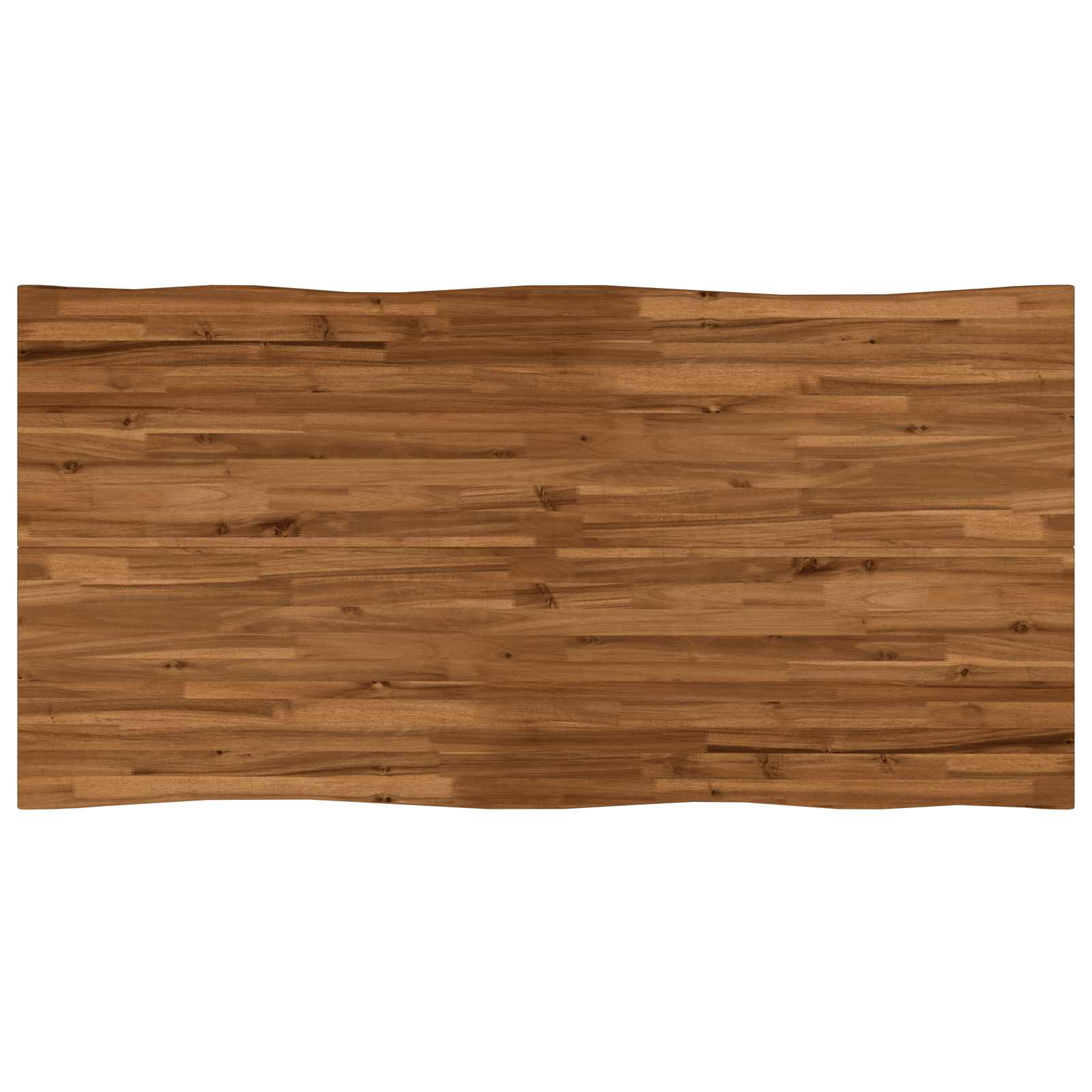Live Edge Eettafel 140 x 90 x 75 cm Massief Acaciahout Naturel image 4