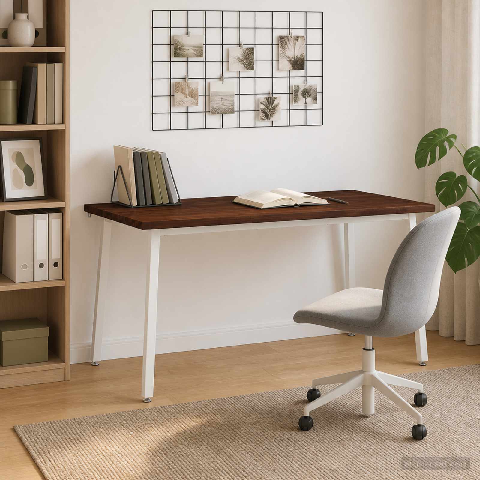 Vierkante Eettafel 160 x 70 x 75 cm Massief Acaciahout image 3