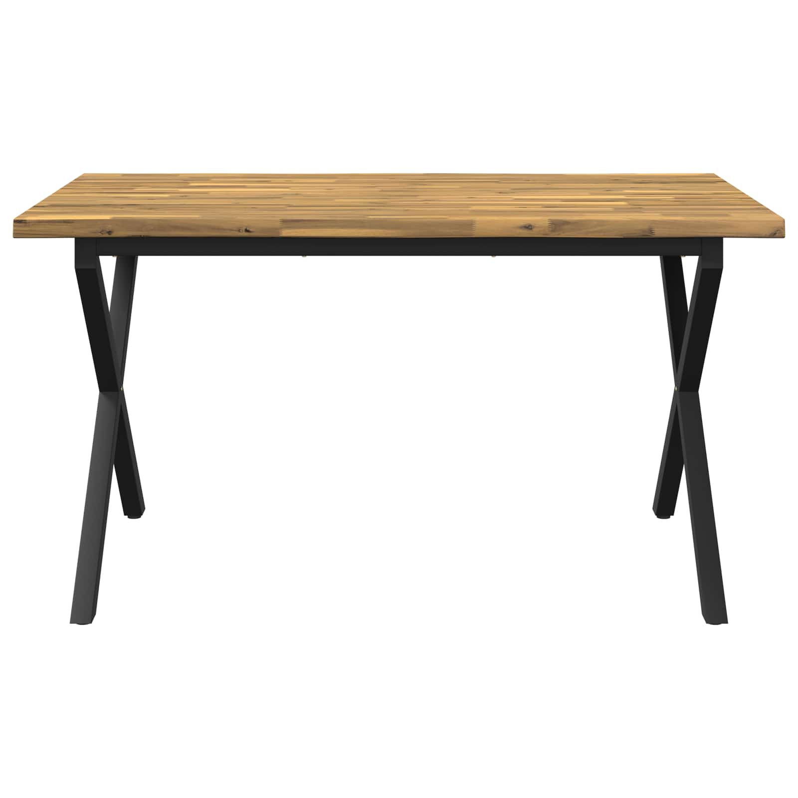 Τραπέζι Φαγητού με Ζωντανό Χείλος 140 x 70 x 75 cm - Image 4