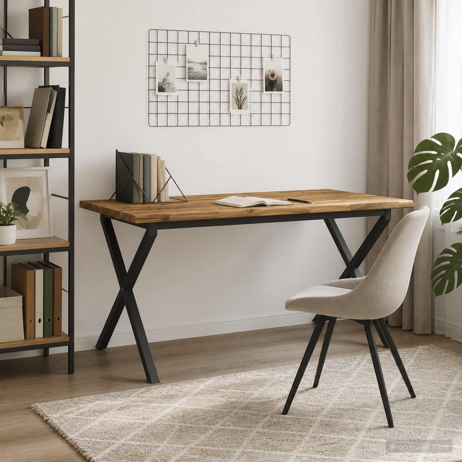 Τραπέζι Φαγητού με Ζωντανό Χείλος 160 x 80 x 75 cm