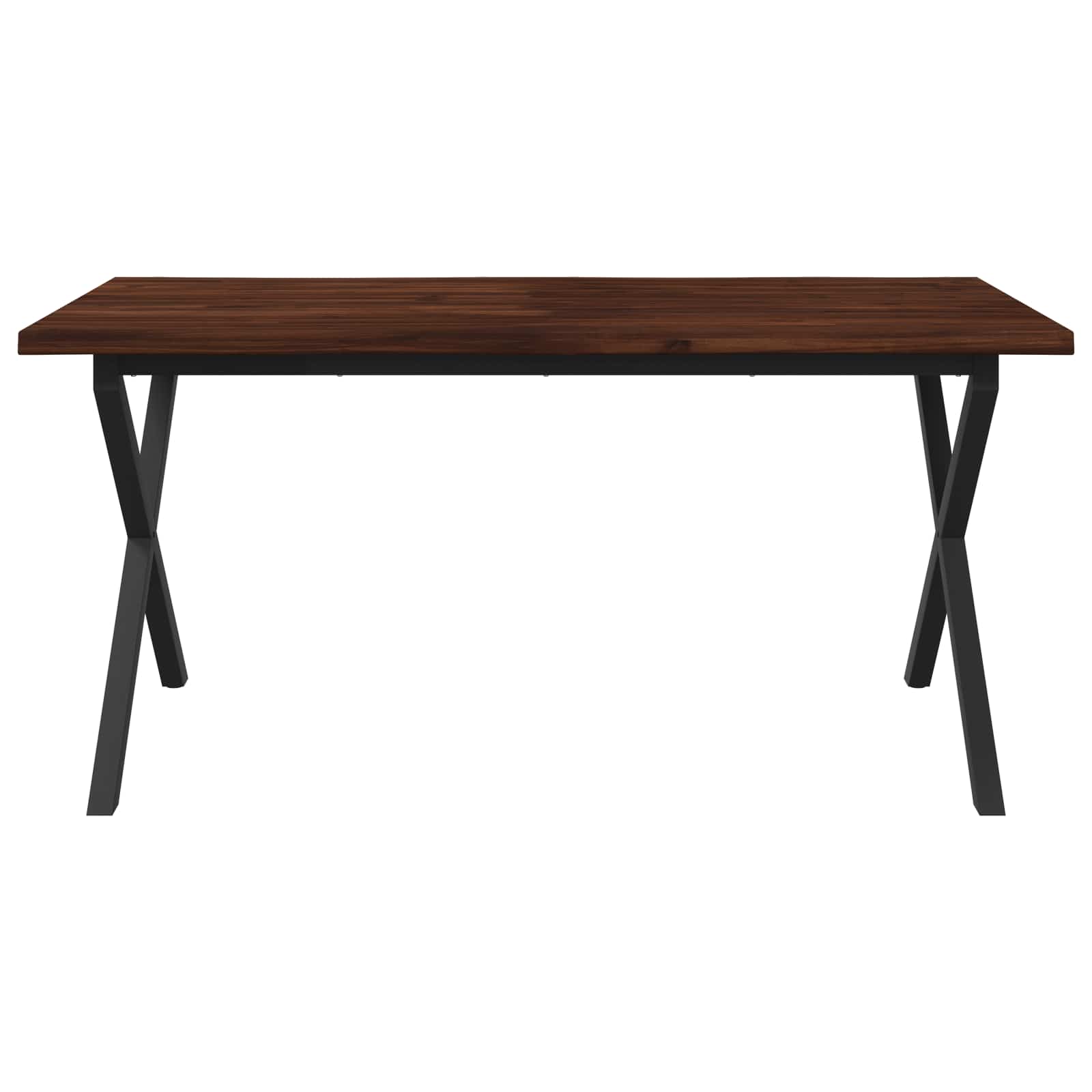 Live Edge Eettafel 120 x 90 x 75 cm Massief Acaciahout