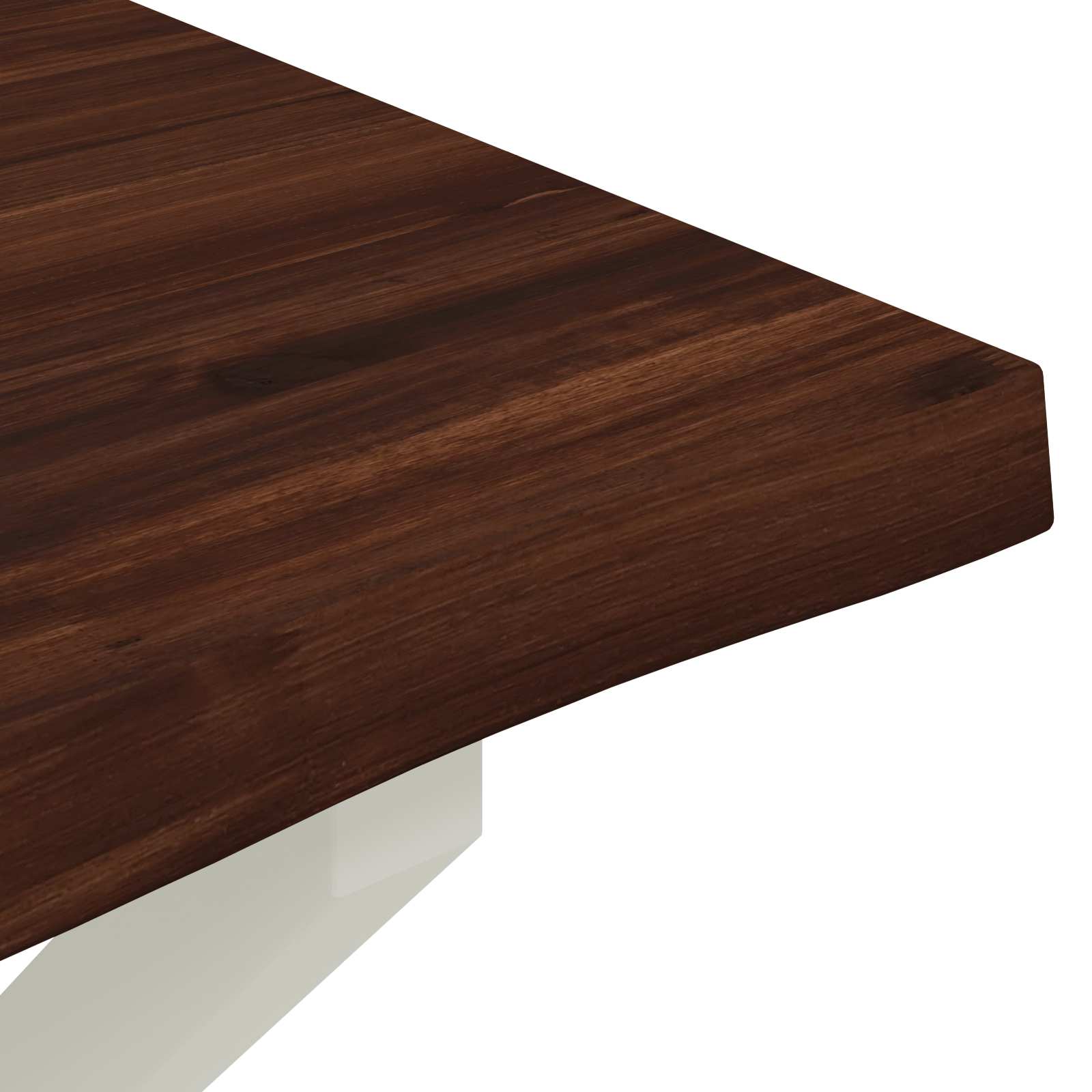 Live Edge Eettafel 160 x 90 x 75 cm Massief Acaciahout