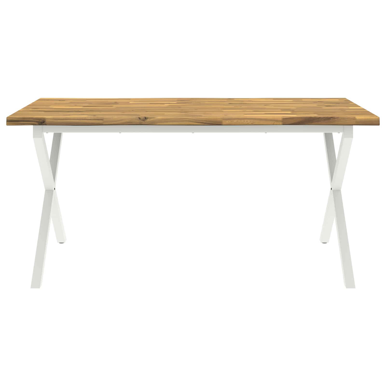 Τραπέζι Φαγητού με Ζωντανό Χείλος 160 x 90 x 75 cm - Image 4