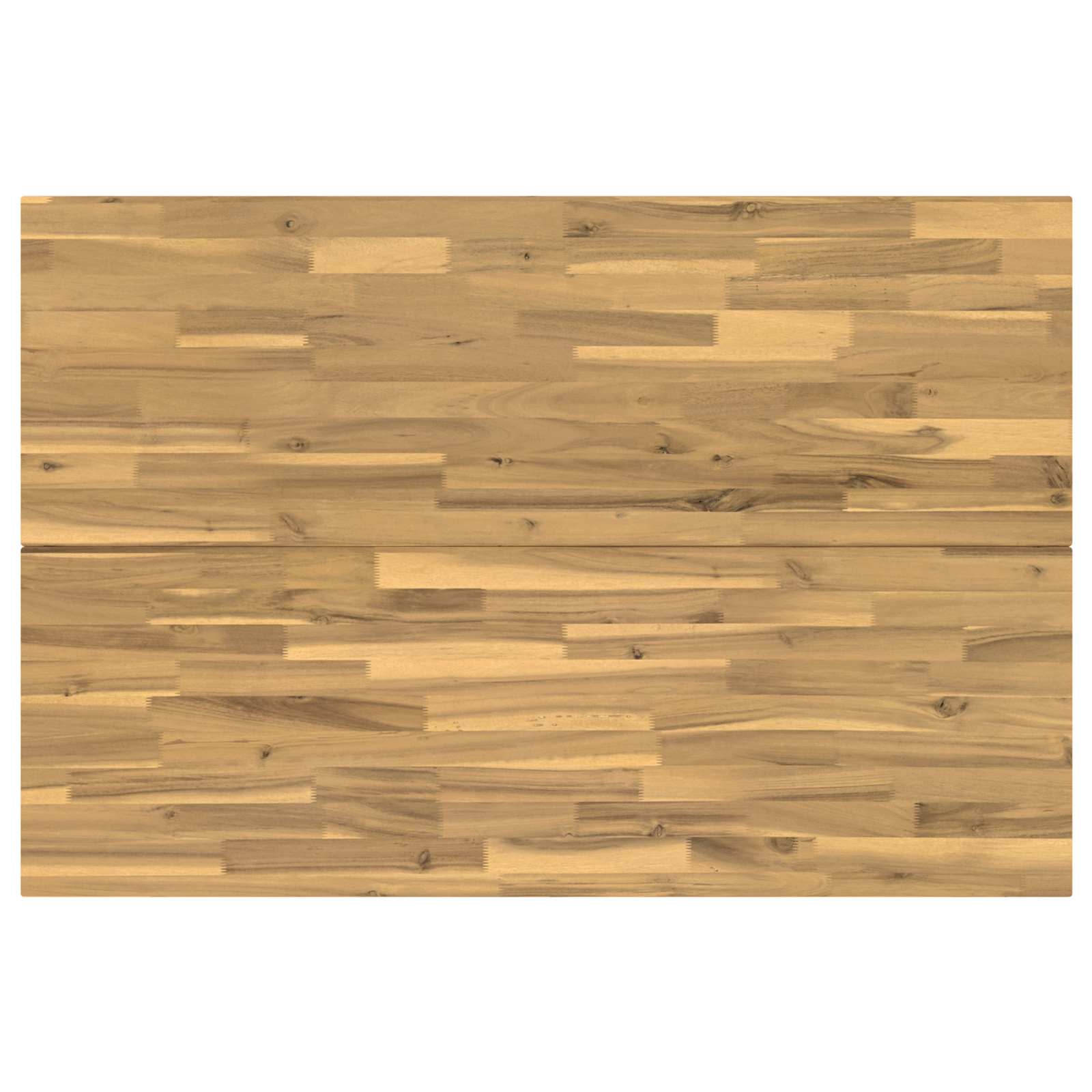 Vierkante Eettafel 120 x 90 x 75 cm Massief Acaciahout Wit