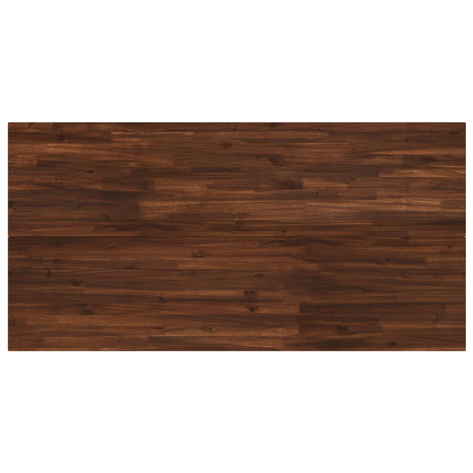 Vierkante Eettafel 160 x 70 x 75 cm Massief Acaciahout image 5