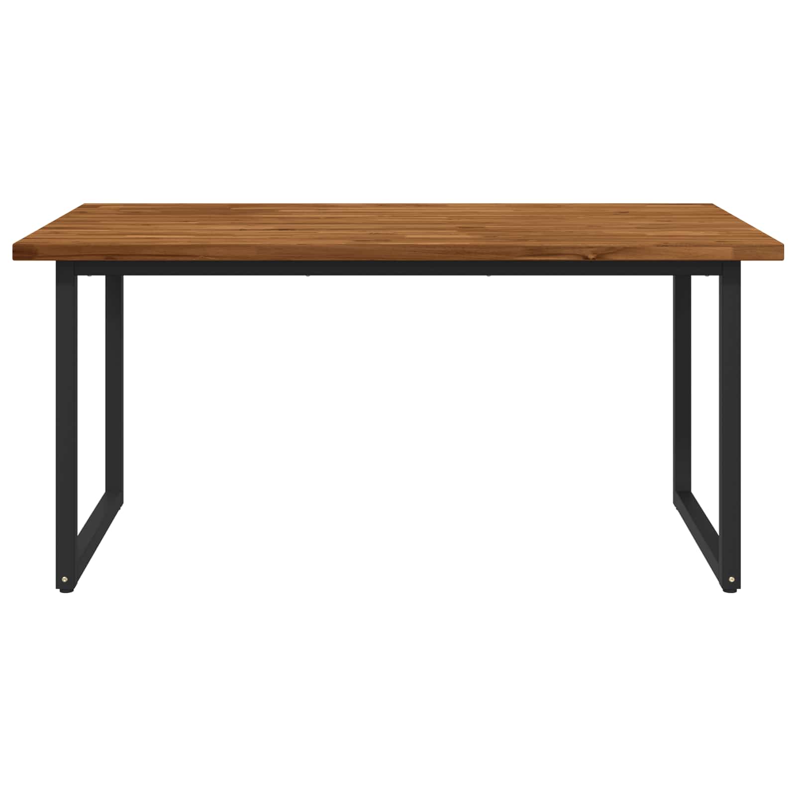 Vierkante Eettafel 160 x 70 x 75 cm Massief Acaciahout Naturel image 4