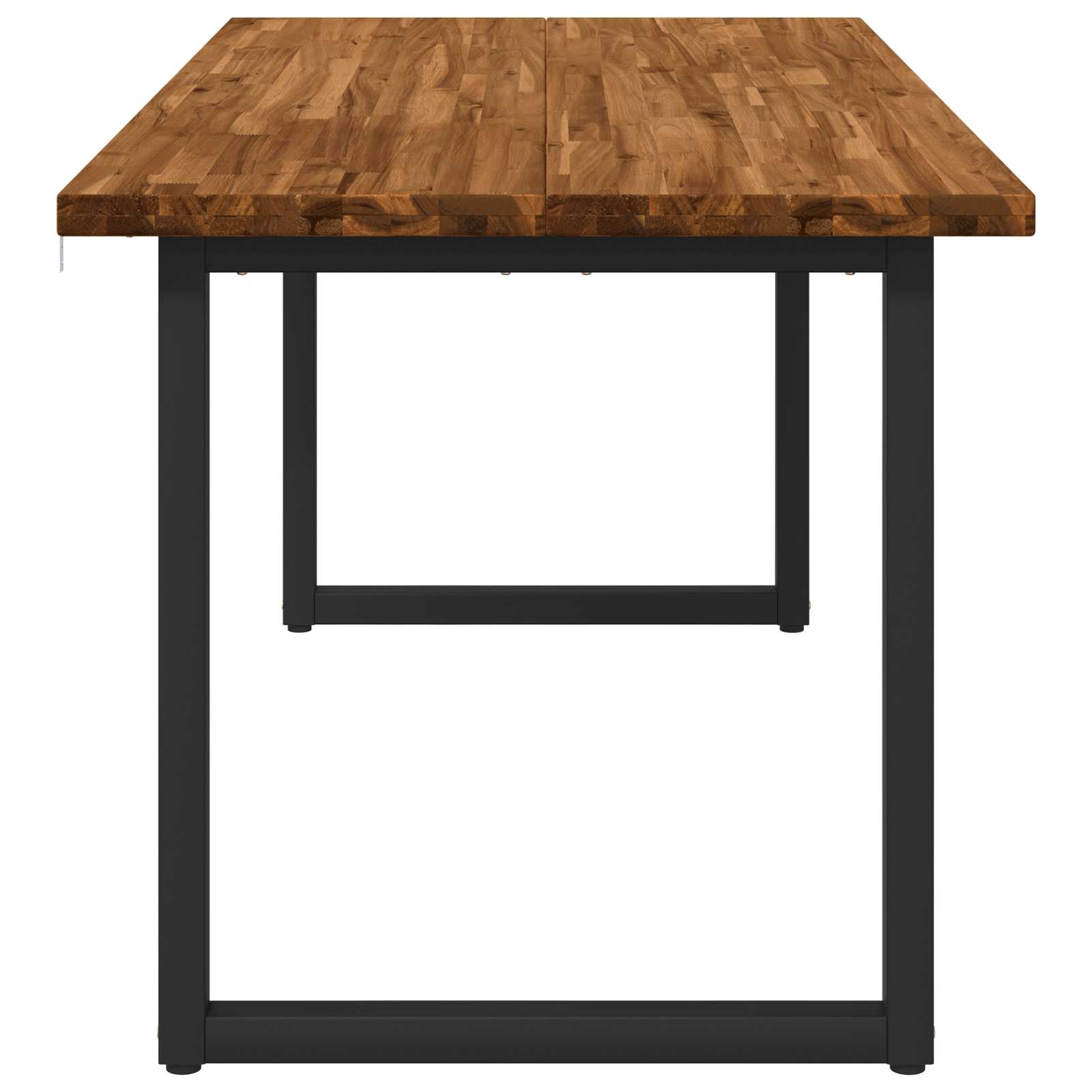Vierkante Eettafel 160 x 70 x 75 cm Massief Acaciahout Naturel image 5