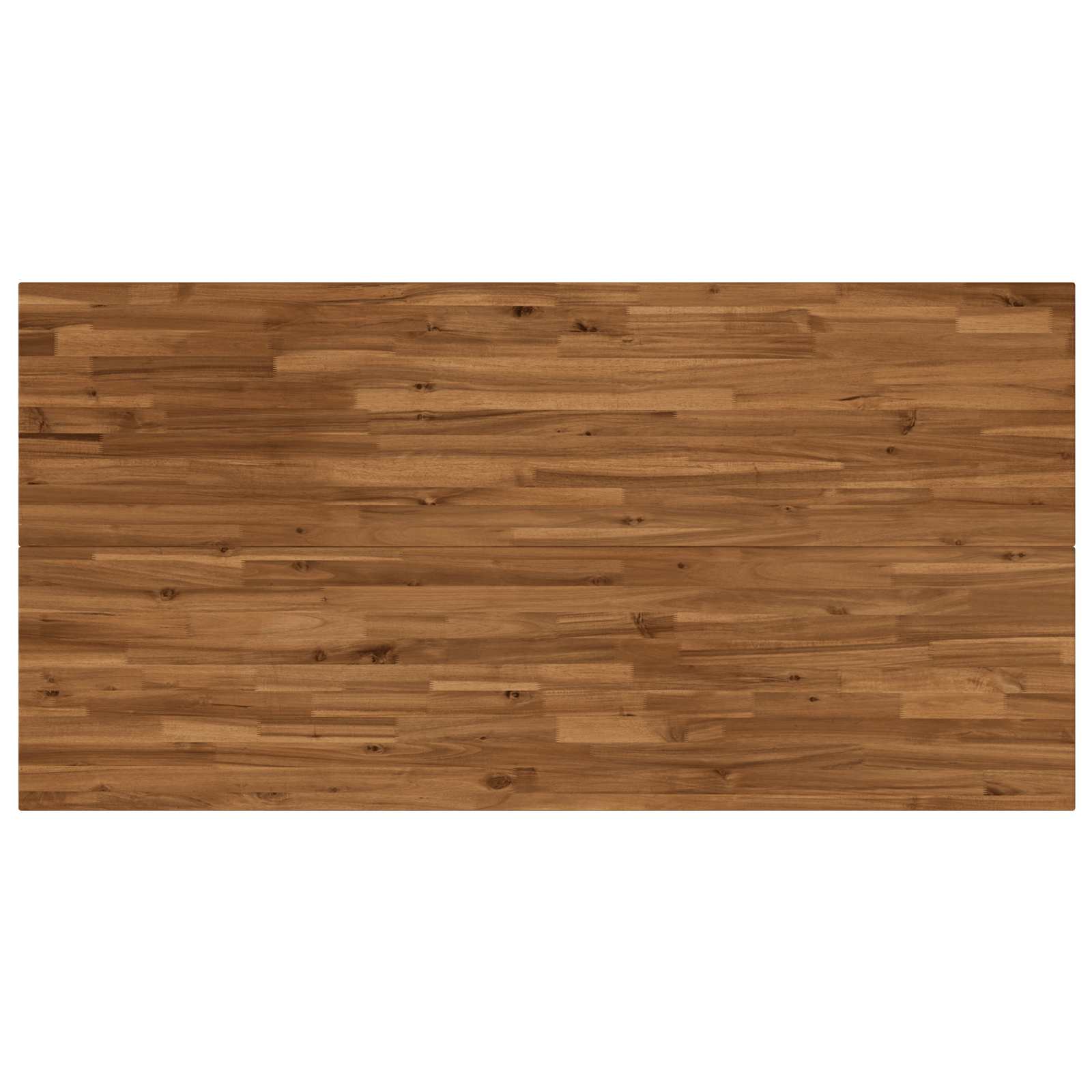 Vierkante Eettafel 160 x 70 x 75 cm Massief Acaciahout Naturel image 6